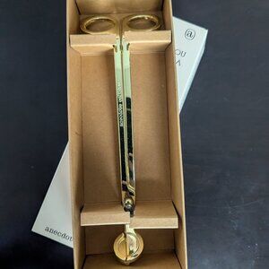Anecdote Candles- Gold Candle Wick Trimmer- BNIB